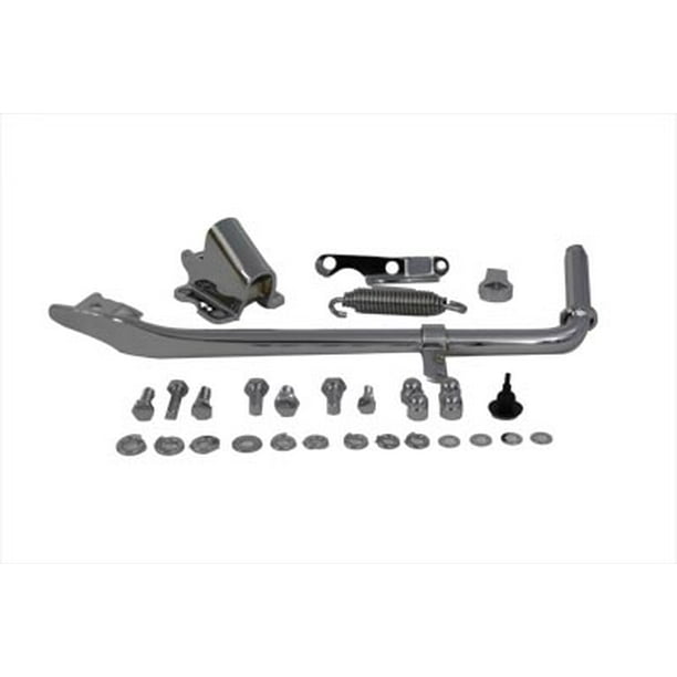 Chrome Kickstand Assembly for Harley Davidson by V-Twin Chrome Kickstand Assembly for Harley Davidson by V-Twin